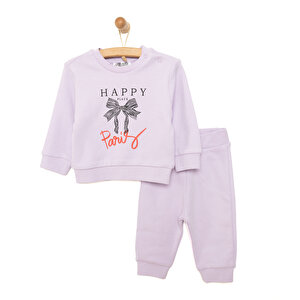 HelloBaby Basic Kız Paris Ba, Lila, 6 Ay