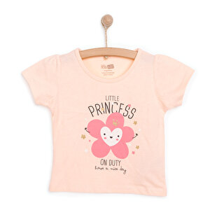 HelloBaby Basic Tshirt, Somon, 6 Ay