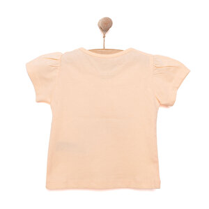 Basic Kız Star Kedi Baskılı T-Shirt Kız Bebek Basic Kız Star Kedi Baskılı T-Shirt Kız Bebek