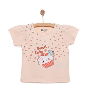HelloBaby Basic Kız Tatlı K, Somon, 6 Ay