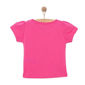 Basic Kız Unicorn Parti Baskılı T-Shirt Kız Bebek