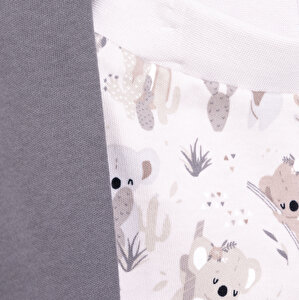 Basic Erkek Koala Desenli 2li Patiksiz Alt Erkek Bebek