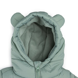 Basic Kulaklı Kapüşonlu Mont Kız Bebek Basic Kulaklı Kapüşonlu Mont Kız Bebek