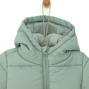 Basic Kulaklı Kapüşonlu Mont Kız Bebek Basic Kulaklı Kapüşonlu Mont Kız Bebek