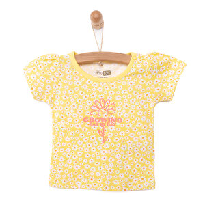 HelloBaby Basic Papatyalı Ya, Sarı, 6 Ay