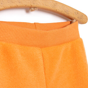 Kız Bebek Polar Pantolon Lastikli Paça