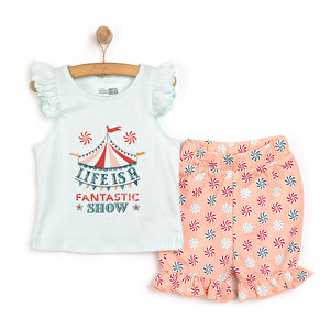 HelloBaby Basic Sirk Te, Açık Mavi, 6 Ay