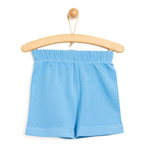 HelloBaby Basic  Şort, Açık Mavi, 6 Ay