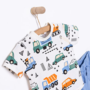 Basic Tshirt-Şort Basic Tshirt-Şort