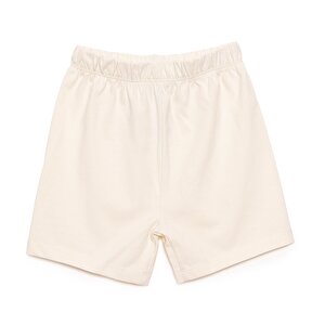 HelloBaby Basic Unisex  Şort, Ekru, 6 Ay