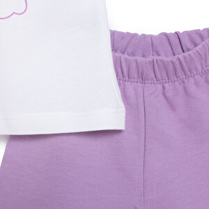 Baskılı 2 ip Yenidoğan Kız Tshirt-Şort Kız Bebek Baskılı 2 ip Yenidoğan Kız Tshirt-Şort Kız Bebek