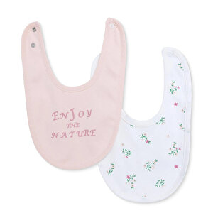 Baskılı Mama Önlük 2'li Çiçek