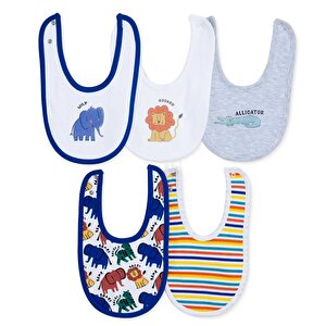 Baskılı Mama Önlük 5'li Safari