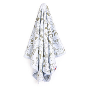 Bebbek Battaniye, Mavi, 80x80