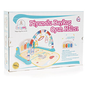 Baykuşlu Piyanolu Bebek Oyun Halısı Baykuşlu Piyanolu Bebek Oyun Halısı