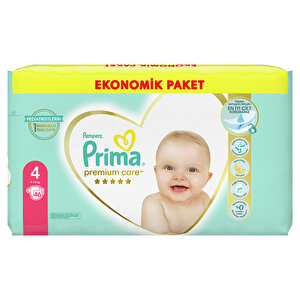Bebek Bezi Premium Care 4 Beden Maxi Ekonomik Paket 9-14 kg 46 Adet