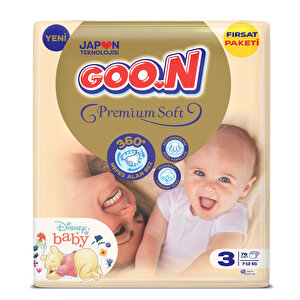 Goon Premium Soft Fırsat 3 Beden 76 Adet