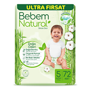 Bebem Natural Ultra Fırsat 5 Beden 72 A