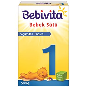 Bebivita 1 Bebek Sütü 500gr, 1