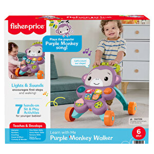 Fisher-Price Benimle Öğren Mor Maymun Y