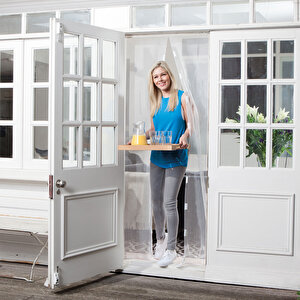 Beyaz Magnetli Kapı Sinekliği