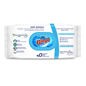 Beyaz Sabunlu Yüzey Temizlik Havlusu 96 Adet