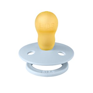 Bibs Colour Kauçuk Emzik-BabyBlue-18+ Ay