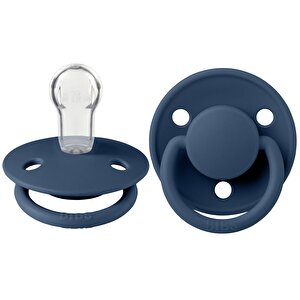 De Lux Silikon Emzik-Steel Blue-0-36 Ay