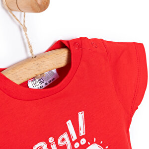 Big Bro Baskılı Basic Tshirt Erkek Bebek Big Bro Baskılı Basic Tshirt Erkek Bebek