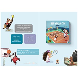 Bir Yola Çık Spor Parmak Takipli Kitap