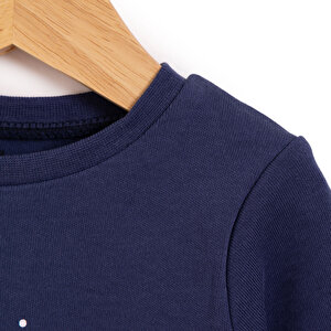 Erkek Bebek Pijama Takım İnterlok Hayvan Desenli Bisiklet Yaka Uzun Kol Lacivert Erkek Bebek Pijama Takım İnterlok Hayvan Desenli Bisiklet Yaka Uzun Kol Lacivert