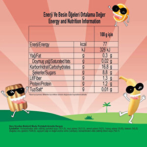 Bisküvi Muz Portakal Püresi 100 Gr Bisküvi Muz Portakal Püresi 100 Gr