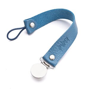 Bitkisel Boyalı Emzik Askısı - Denim Bitkisel Boyalı Emzik Askısı - Denim