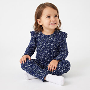HelloBaby Blue D, Mavi Baskılı, 3 - 6 Ay
