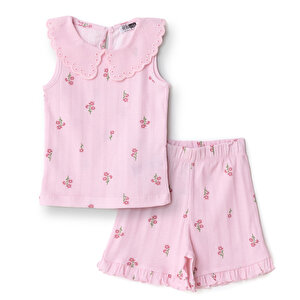 HelloBaby Bluz-, Pembe Baskılı, 6 - 9 Ay