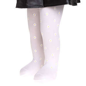 Bolero Çiçekli Mus Külotlu Çorap Kız Bebek