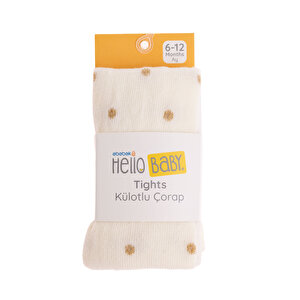 Bolero Varak Puantiyeli Külotlu Çorap Kız Bebek