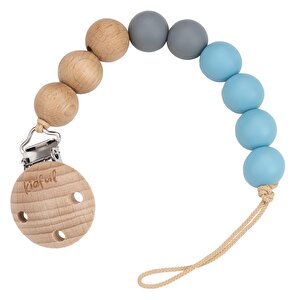 Kidful Boncuk Emzik Askısı - Sky Kidful Boncuk Emzik Askısı - Sky