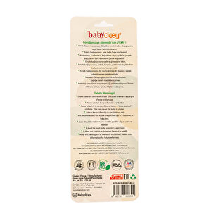 Boncuklu Silikon Emzik Askısı