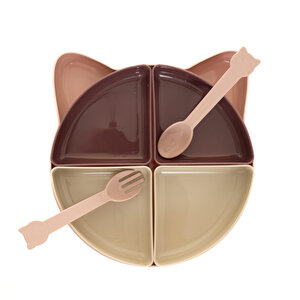 Buddy Mama Tabağı - 7 Parça Pembe-Mor-Beyaz Buddy Mama Tabağı - 7 Parça Pembe-Mor-Beyaz