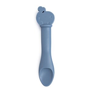 BudDy Silikon Kaşık 2'li Mavi Panda ve Balina