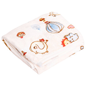 Bulut Güneş Desenli Unisex Battaniye Unisex