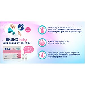 Burun Aspiratörü Yedek Filtre 10'lu Burun Aspiratörü Yedek Filtre 10'lu