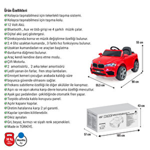 Blade Akülü Araba Uzaktan Kumandalı 4X2 - 12 Volt