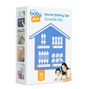baby plus 16 Adet Çok Amaçlı Kilit Set baby plus 16 Adet Çok Amaçlı Kilit Set