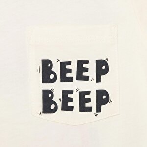 Cars&Roads Yol Baskılı Erkek Tshirt-Şort Erkek Bebek