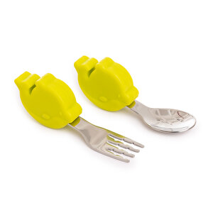 Çelik Çatal Kaşık Seti Saklama Kutulu Çelik Çatal Kaşık Seti Saklama Kutulu