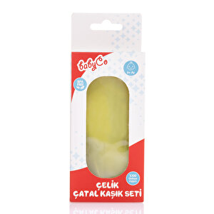 Çelik Çatal Kaşık Seti Saklama Kutulu Çelik Çatal Kaşık Seti Saklama Kutulu