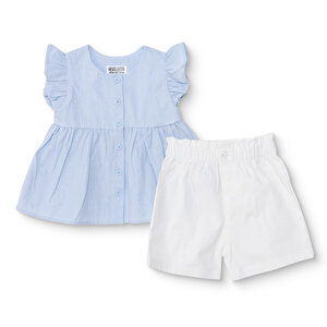 HelloBaby Cherry B  Açık Mavi, 6 - 9 Ay