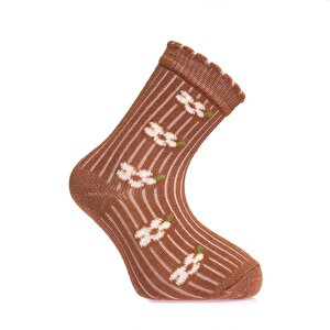 Çiçek Desenli 5'li Soket Çorap Kız Bebek Çiçek Desenli 5'li Soket Çorap Kız Bebek